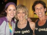 Erika S. mit "Josie Gardiner und Joy Prouty"(Beide sind Zumba Education Specialist und International fitness Presenter).